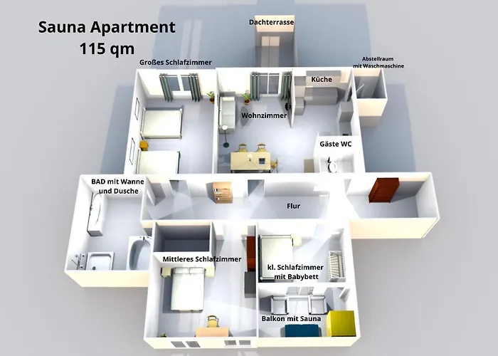 Residenz - Suedvorstadt Apartman Lipcse